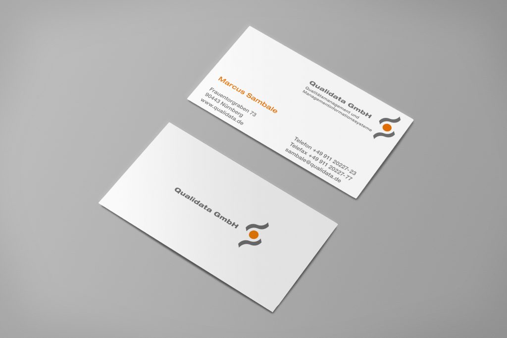 Business cards branding 