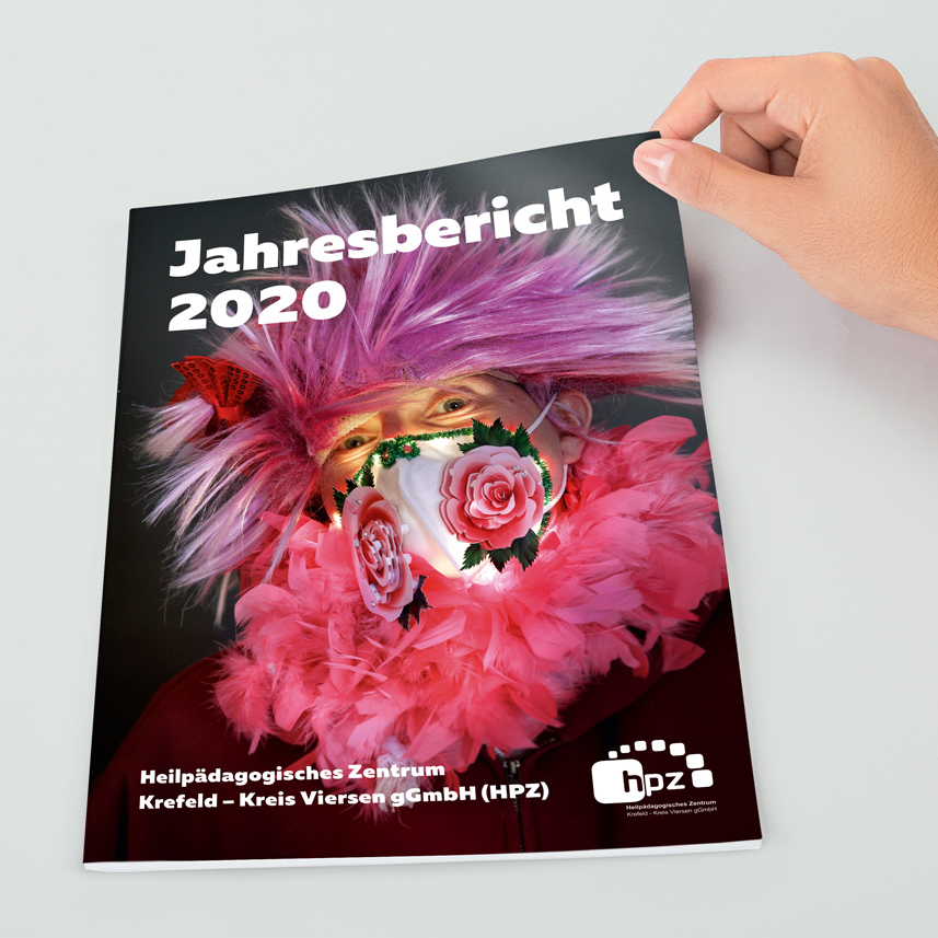 Cover des Jahresberichts 2020, HPZ KRefeld